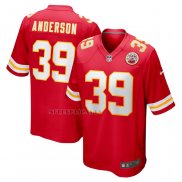 Camiseta NFL Game Kansas City Chiefs Zayne Anderson Rojo