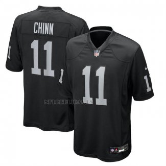 Camiseta NFL Game Las Vegas Raiders Jeremy Chinn Negro