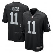 Camiseta NFL Game Las Vegas Raiders Tre Tucker Negro