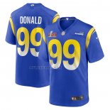 Camiseta NFL Game Los Angeles Rams Aaron Donald Super Bowl LVI Bound Azul