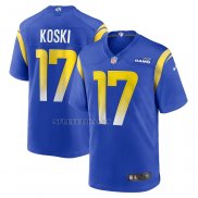 Camiseta NFL Game Los Angeles Rams J.J. Koski Azul