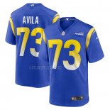 Camiseta NFL Game Los Angeles Rams Steve Avila Primera Azul