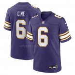 Camiseta NFL Game Minnesota Vikings Lewis Cine Classic Violeta