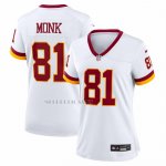 Camiseta NFL Game Mujer Washington Commanders Art Monk 2 Alterno Blanco