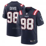 Camiseta NFL Game New England Patriots Carl Davis Azul