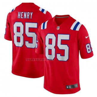 Camiseta NFL Game New England Patriots Hunter Henry Alterno Rojo