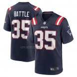 Camiseta NFL Game New England Patriots Miles Battle Azul