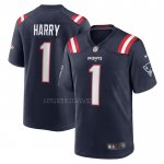 Camiseta NFL Game New England Patriots N'keal Harry Azul