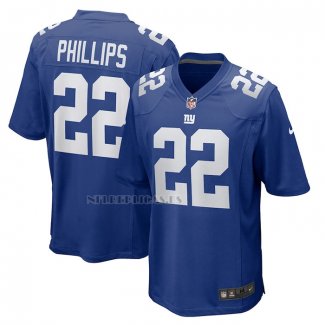 Camiseta NFL Game New York Giants Dru Phillips Azul