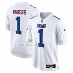 Camiseta NFL Game New York Giants Malik Nabers Tundra White