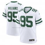 Camiseta NFL Game New York Jets Quinnen Williams Blanco