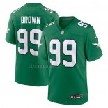Camiseta NFL Game Philadelphia Eagles Jerome Brown Alterno Verde