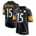 Camiseta NFL Game Pittsburgh Steelers Ben Skowronek Negro