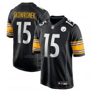 Camiseta NFL Game Pittsburgh Steelers Ben Skowronek Negro