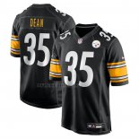 Camiseta NFL Game Pittsburgh Steelers Jamel Dean Negro