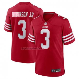 Camiseta NFL Game San Francisco 49ers Brian Robinson Jr Rojo