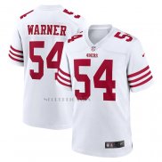 Camiseta NFL Game San Francisco 49ers Fred Warner Blanco