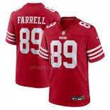 Camiseta NFL Game San Francisco 49ers Luke Farrell Rojo
