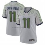 Camiseta NFL Game Seattle Seahawks Jaxon Smith Njigba 2025 Rivalries Collection Gris