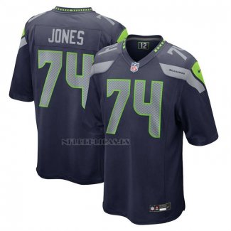 Camiseta NFL Game Seattle Seahawks Josh Jones Azul