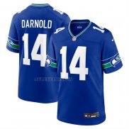 Camiseta NFL Game Seattle Seahawks Sam Darnold Jugador Alterno Azul