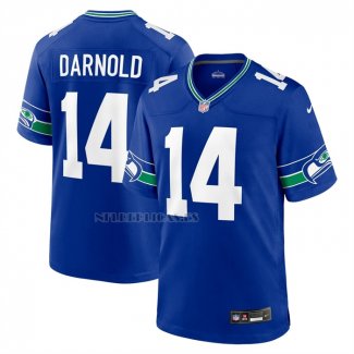 Camiseta NFL Game Seattle Seahawks Sam Darnold Jugador Alterno Azul