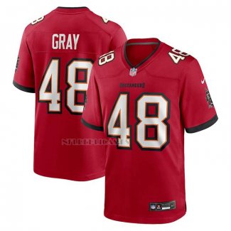 Camiseta NFL Game Tampa Bay Buccaneers JT Gray Rojo