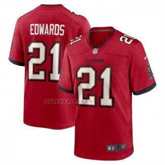 Camiseta NFL Game Tampa Bay Buccaneers Mike Edwards Rojo1