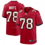 Camiseta NFL Game Tampa Bay Buccaneers Tristan Wirfs Rojo
