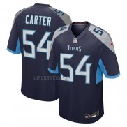 Camiseta NFL Game Tennessee Titans Lorenzo Carter Azul