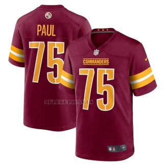 Camiseta NFL Game Washington Commanders Chris Paul Rojo