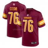 Camiseta NFL Game Washington Commanders Sam Cosmi 76 Rojo