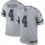 Camiseta NFL Legend Dallas Cowboys Dak Prescott Inverted Legend Gris