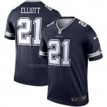 Camiseta NFL Legend Dallas Cowboys Ezekiel Elliott Legend Azul