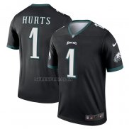 Camiseta NFL Legend Philadelphia Eagles Jalen Hurts Legend Negro