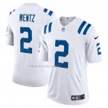 Camiseta NFL Limited Indianapolis Colts Carson Wentz Vapor Blanco