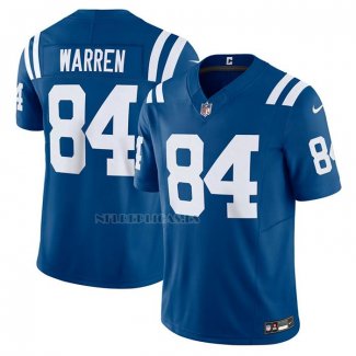 Camiseta NFL Limited Indianapolis Colts Tyler Warren Vapor F.U.S.E. Royal