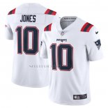 Camiseta NFL Limited New England Patriots Mac Jones Vapor Blanco