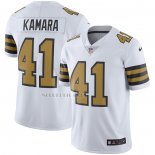 Camiseta NFL Limited New Orleans Saints Alvin Kamara Vapor Untouchable Color Rush Blanco