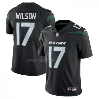 Camiseta NFL Limited New York Jets Garrett Wilson Alterno Vapor Untouchable Negro