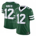 Camiseta NFL Limited New York Jets Joe Namath Vapor F.U.S.E. Legacy Verde