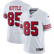 Camiseta NFL Limited San Francisco 49ers George Kittle Color Rush Vapor Blanco