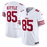 Camiseta NFL Limited San Francisco 49ers George Kittle Vapor F.U.S.E. Blanco