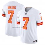 Camiseta NFL Limited Tampa Bay Buccaneers Bucky Irving Vapor F.U.S.E. 76 Blanco