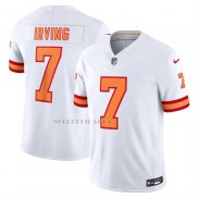 Camiseta NFL Limited Tampa Bay Buccaneers Bucky Irving Vapor F.U.S.E. 76 Blanco