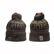 Gorro Beanie Detroit Lions New Era Verde Militar