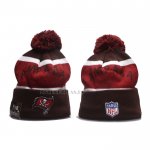 Gorro Beanie Tampa Bay Buccaneers New Era Marron Rojo
