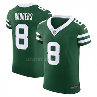 Camiseta NFL Elite New York Jets Aaron Rodgers Vapor F.U.S.E. Verde