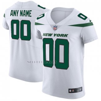Camiseta NFL Elite New York Jets Personalizada Vapor Untouchable Blanco