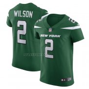 Camiseta NFL Elite New York Jets Zach Wilson Vapor Verde